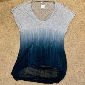 Brand New Free People long hemmed tee